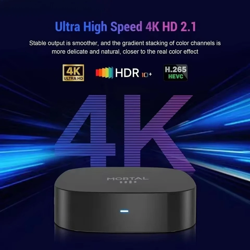 T1+ Android Smart TV Box 8GB 128GB Rockchip RK3518 WIFI6 BT 5.4 UI Interface 8K HD Media Player Voice Assistant Set Top Box IPTV view 4