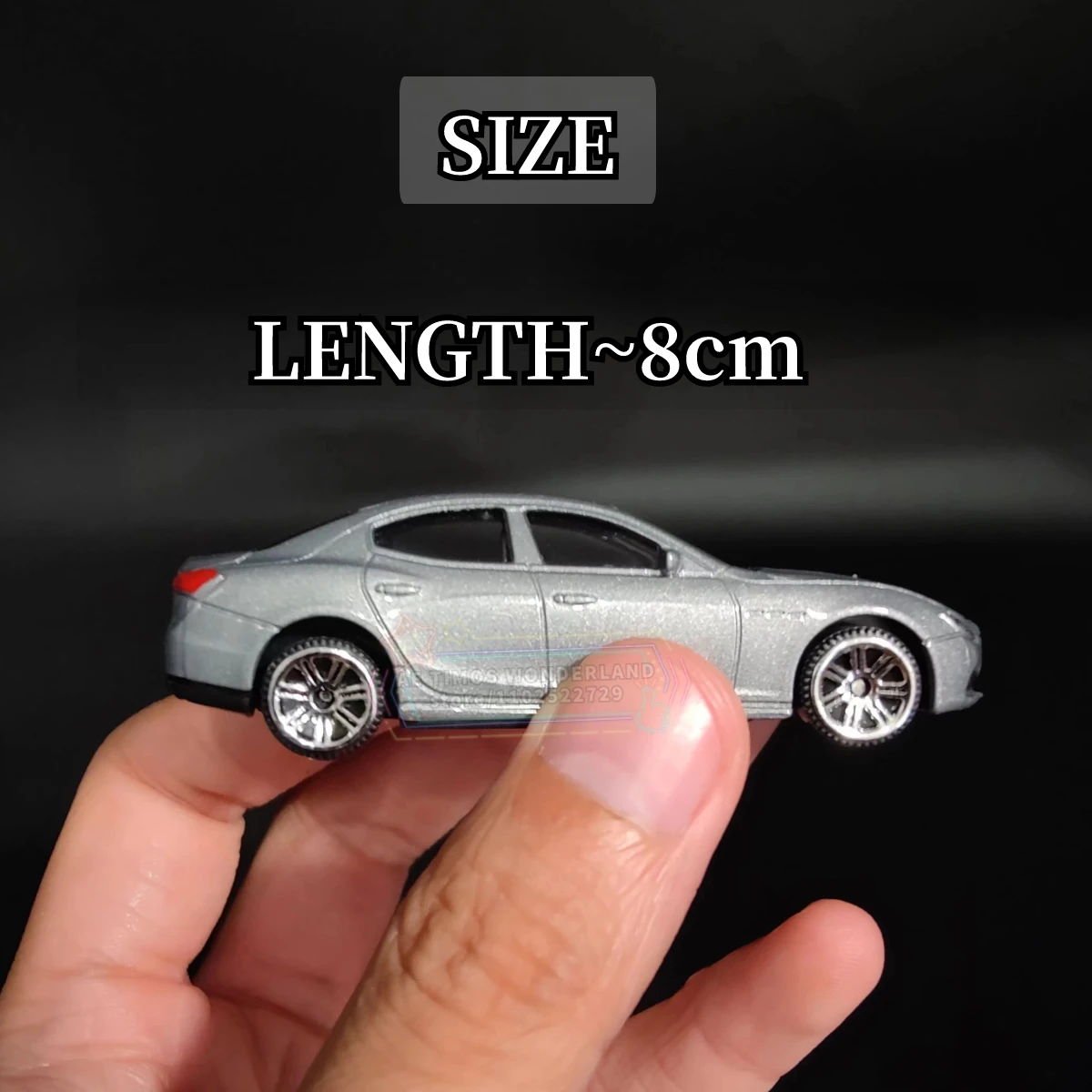 Scale 1/64 Maserati Ghibli Replica Mini Sport Car Model Metal Miniature Art Figure Vehicle Diecast  Kid Boy Xmas Gift Toy