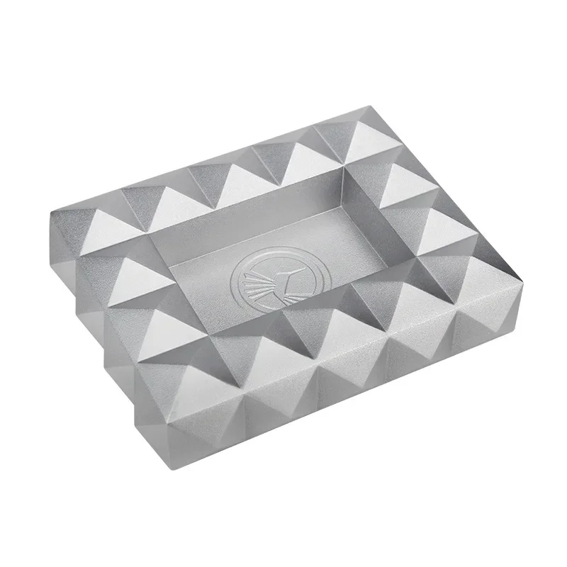 Cigar ashtray, metal multi-purpose ash cup