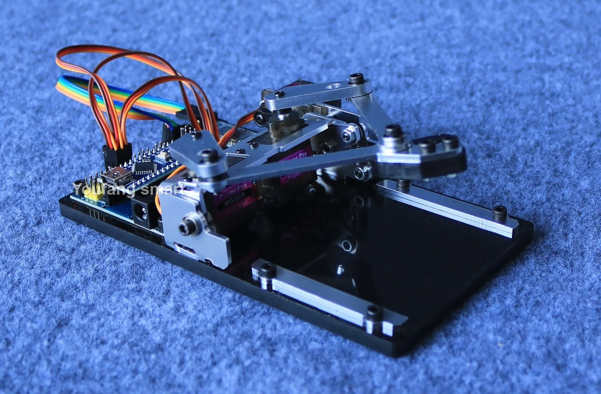 Drawbot Roboter MG90S Manipulator Artboard Bots APP Zeichenmaschine für Arduino Roboter DIY Kit für NANO programmierbarer Roboterstarter – Detail 13