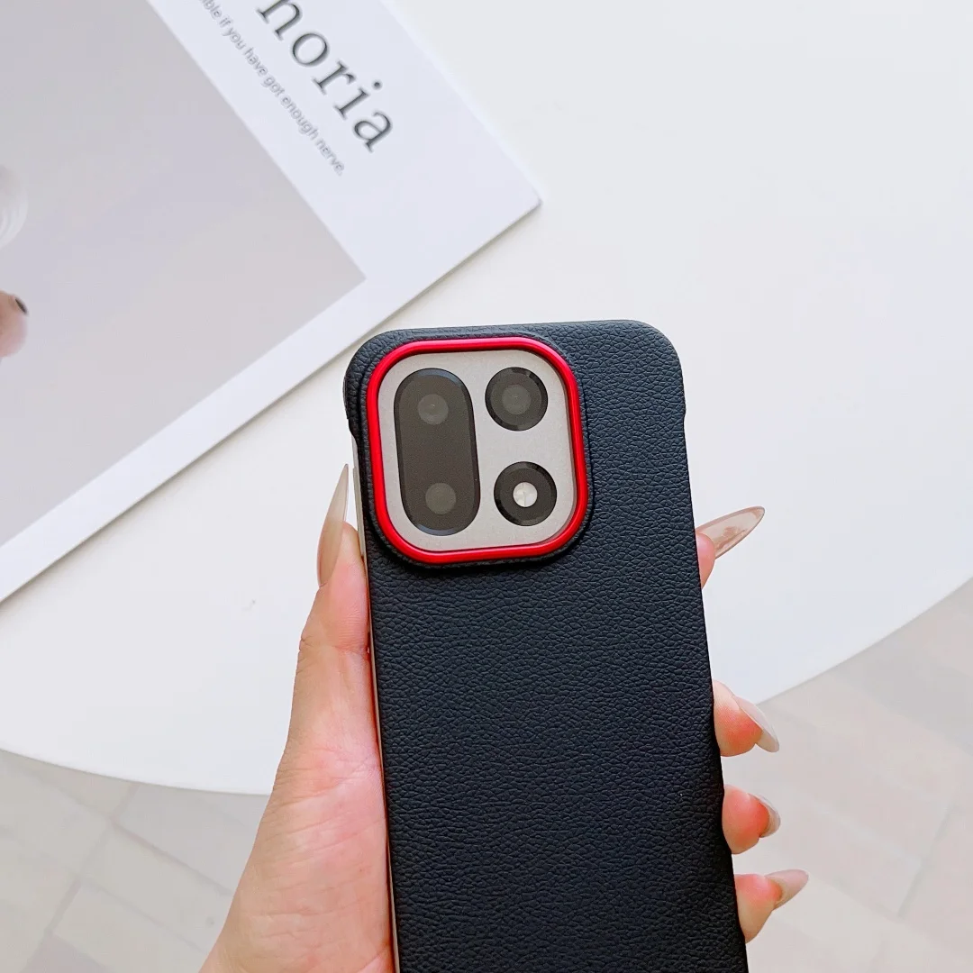 For OnePlus 15 Case Magnetic Red Camera Protector Pattern Fashion Mobile Phone Cover view 5
