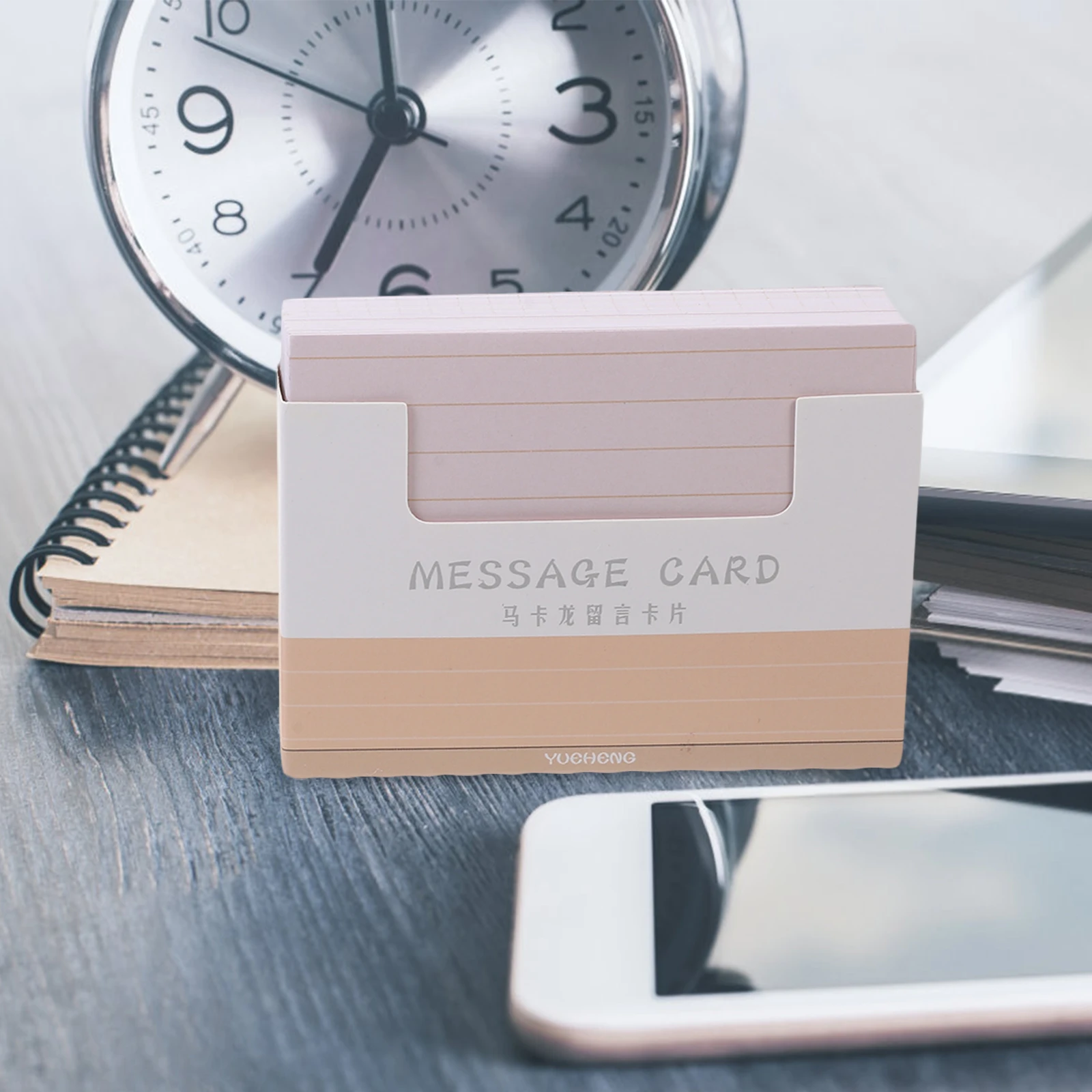 

300pcs Note x2 Colored Index Cards Thickened Flashcards Blank Lined Message Supplies Daily Use Graffiti Cards Study