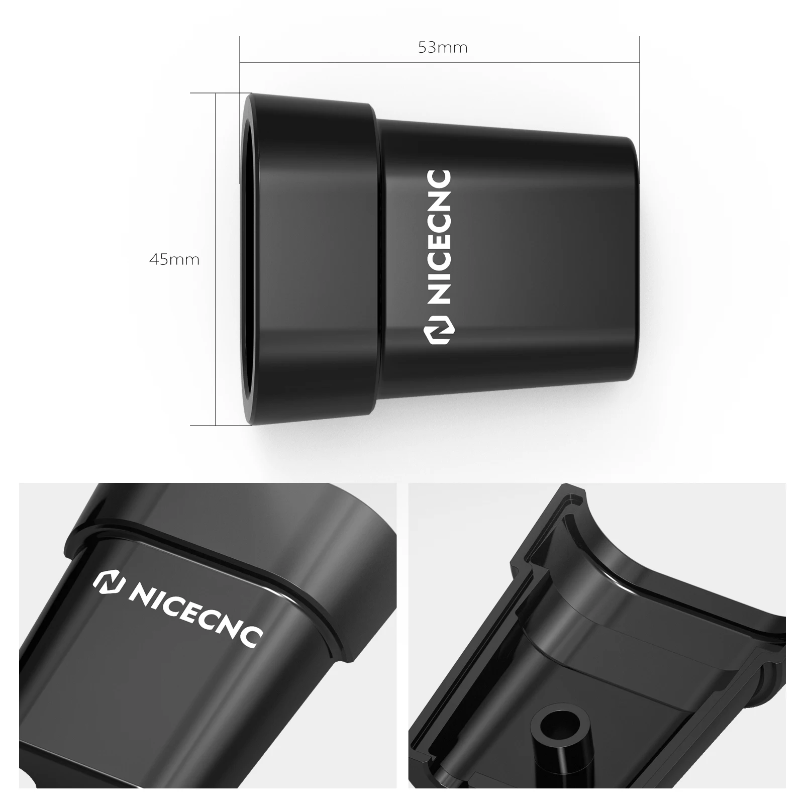 NICECNC For GasGas EC 300 EC 250 MC 125 MC250F EX EXF 250 300 2021-2023 Throttle Cable Guard For KTM EXC 300 EXCF 350 SXF 450