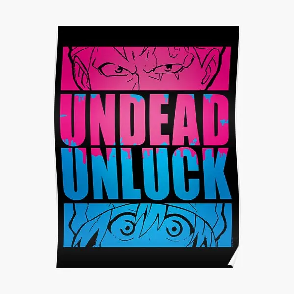 Undead Unluck Andy Fukko Eye Panels  Poster Wall Print Painting Home Funny Modern Picture Decor Vintage Decoration Room No Frame