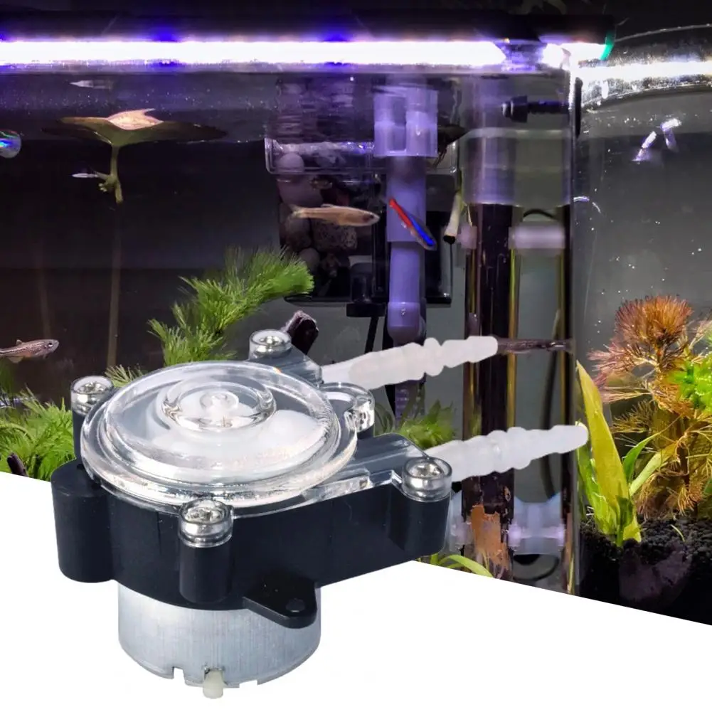 

Peristaltic Pump Versatile Wear-Resistant Compact Hydroponic Fish Tank Oxygen Peristaltic Pump for Fish Tank