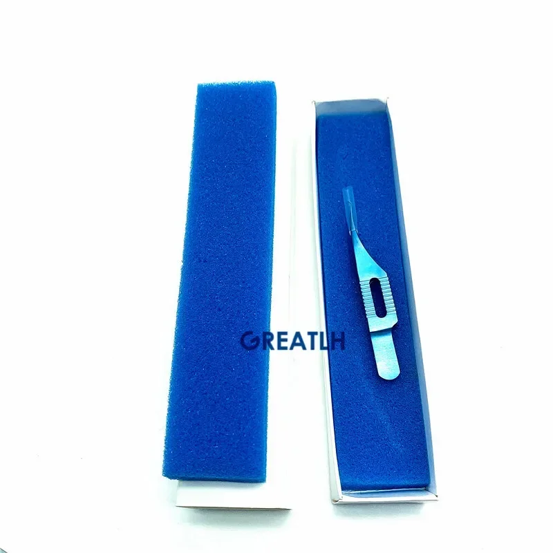 85mm Colibri Toothed Clamp Tweezer ophthalmic forceps 115mm Dental Tissue forceps surgical instrument