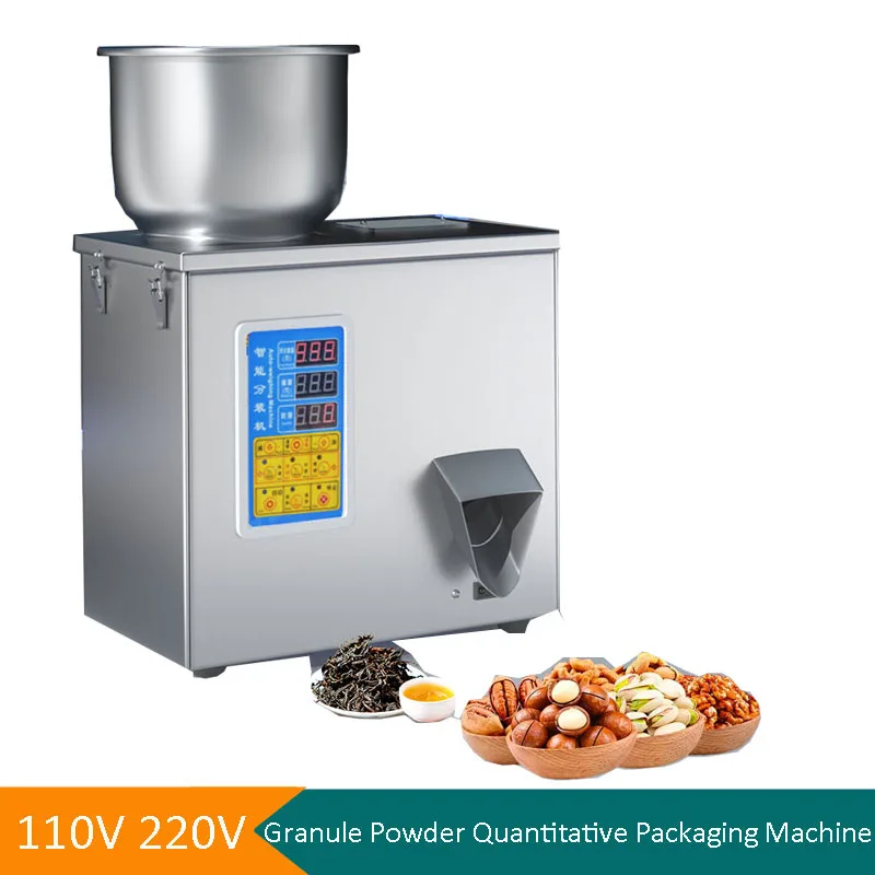 New Style Tea Coffee Flavor Sugar Salt Seed Granular Powder Bottle Filling Machine Automatic Milk Tea Powder Quantizer Machine