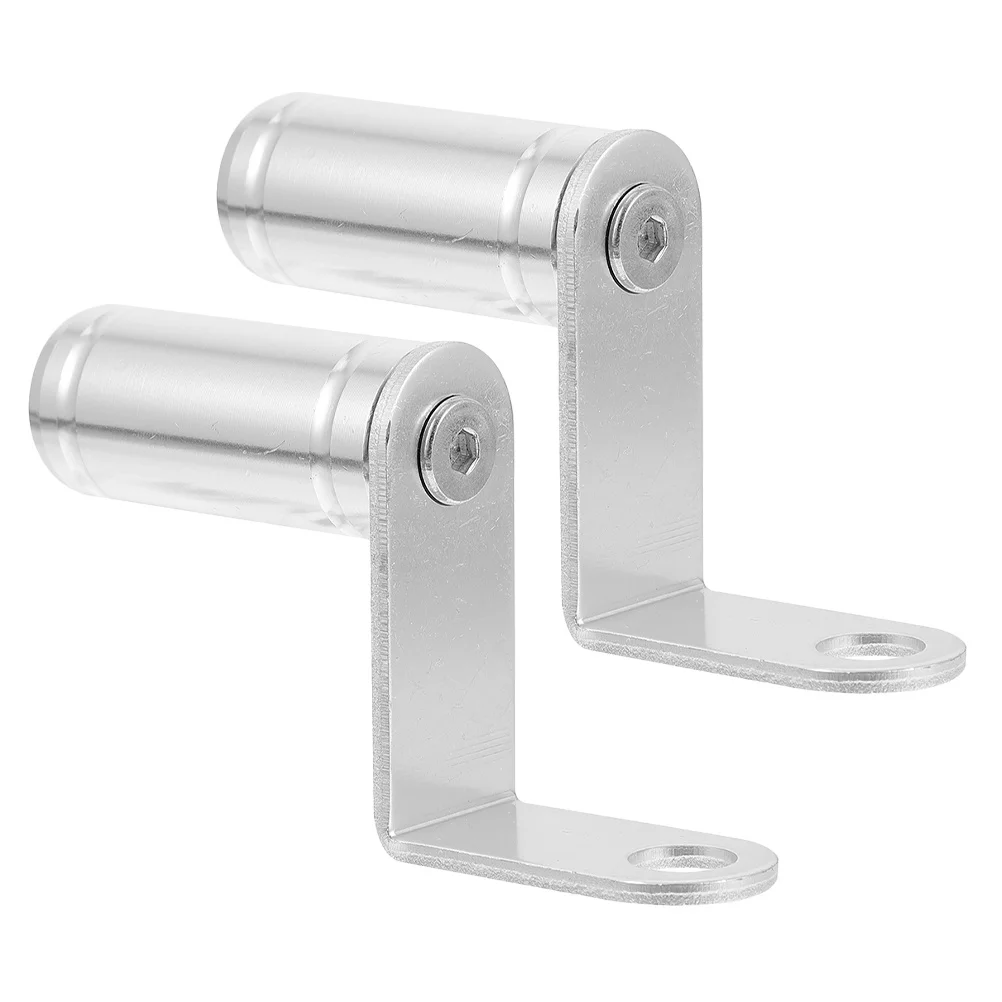

2pcs Motorcycle Rear View Extended Bracket Aluminum Alloy 360 Degree Adjustable Mount For Electric Bike Universal Fit Rearview