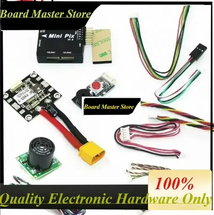 BoMaSadiolink Mini PIX V1.2 M8N GPS Flight Control FC Hold & Ultrasonic Module Pixhawk4 Mini And OSD For RC Racer Car Quadcop