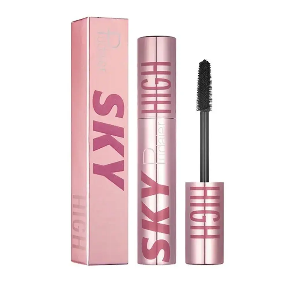 4D Silk Fiber Mascara Natural Curling Long Lasting Growth Fluid Lash Eyelash Tool Mascaras Non-Dizzy Makeup Extensions Sky Y2O1