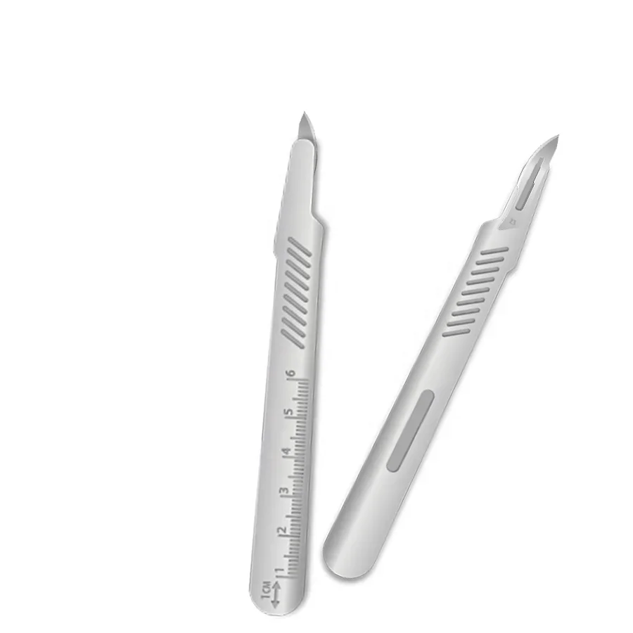 Sterilized Medical sc alp el 23 Surgical Blade With Plastic And Stainless/Carbon Steel sc alp el 23