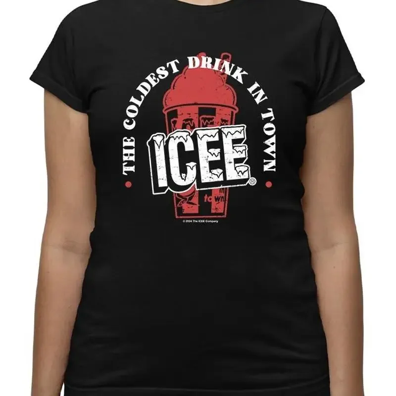 Officially Licensed ICEE Frosty Wave Delight Coldest Drink Town Women's T shirt