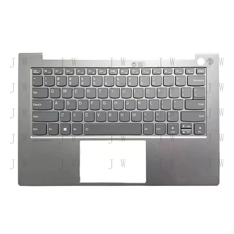 DDJ   For Lenovo ThinkBook 14S G2 ITL K4 14S K4-ACN silver Palmrest w/Backlit Keyboard  gray keycaps