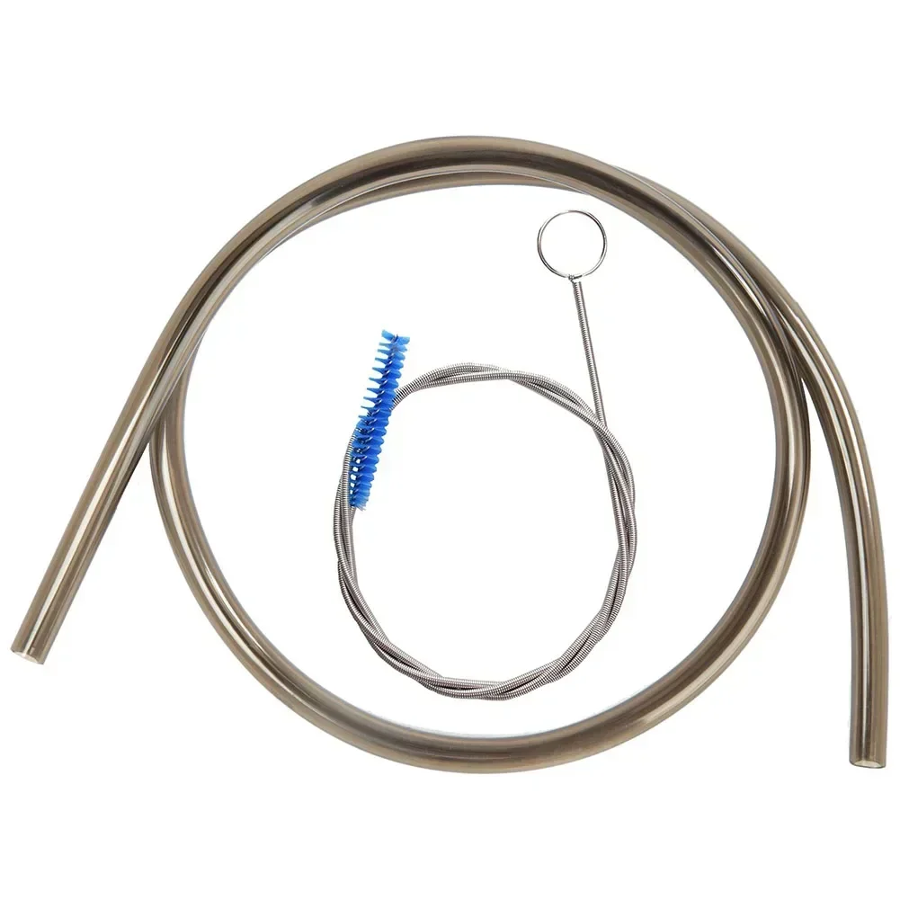 Efficient For Hydration Reservoir Replacement Tube Kit High Flow Water Hose and Easy Maintenance Cleaning Brush
