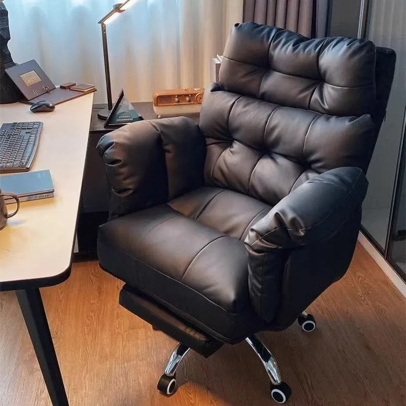 Boss chair, office reclining computer chair, home comfort sedentary office chair, business sofa chair study chair