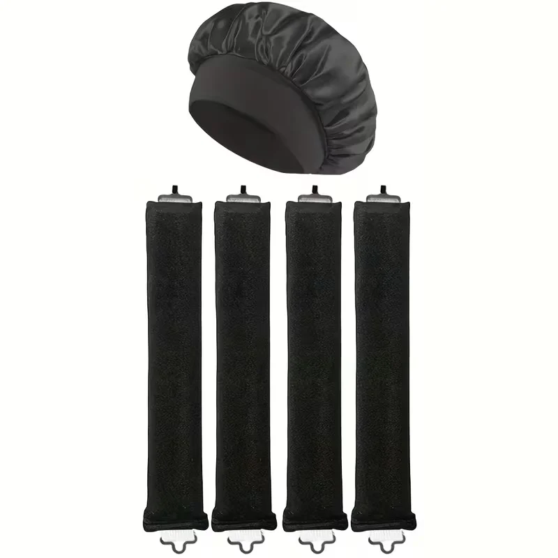 5-teiliges Locken-Set ohne Hitze, mit einem Zubehör-Set für Lockenwickler zum temporären Locken und zur Wellenhaarstyling-Pflege – Detail 1