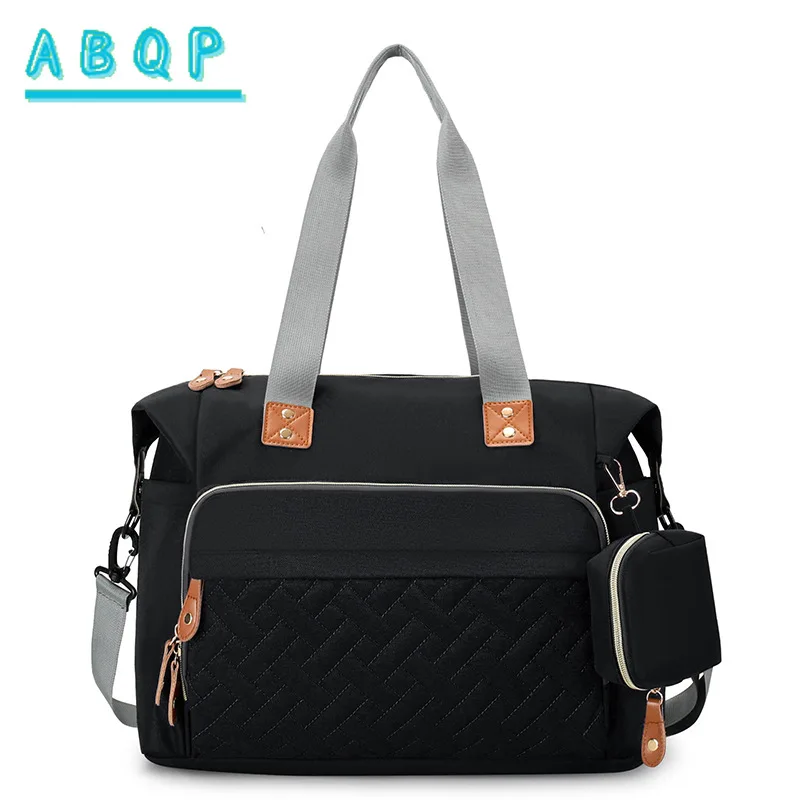 New Diaper Bag Handbag Large Capacity Multifunctional Baby Bag Lightweight Out-and-out Baby Supplies Storage Bag High Quality