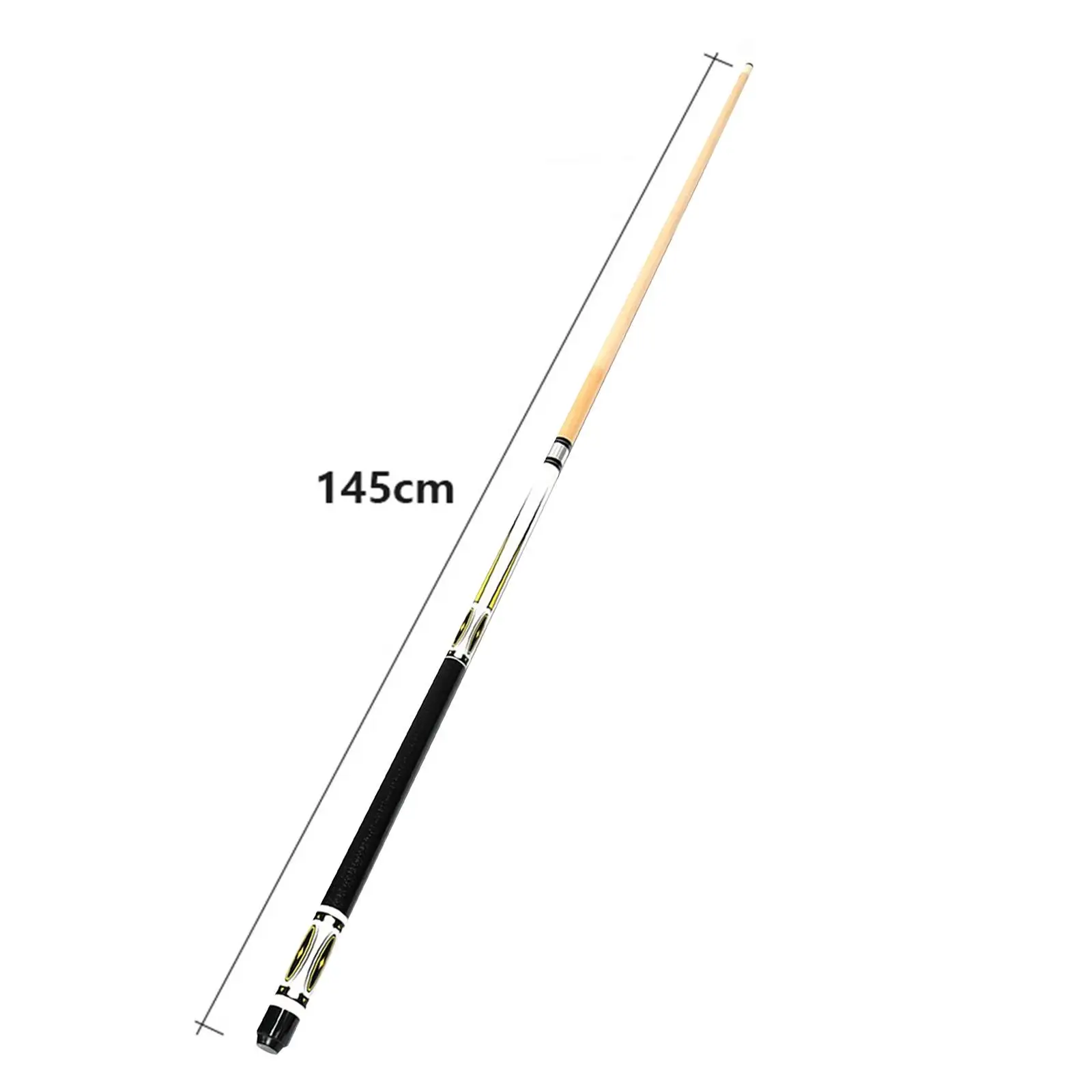 Pool Cue Stick, 1/2 Billiard Pool Cues, 12.5mm Tip Snooker Pool Stick for Professional Billiard Players