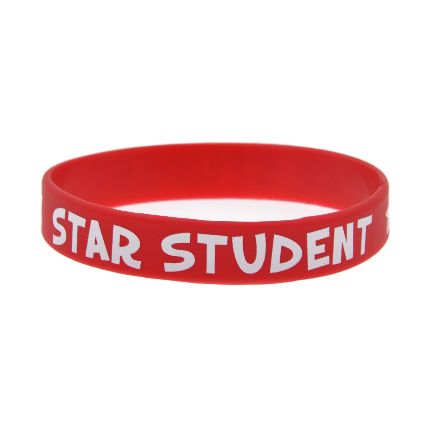 50 Stück STAR STUDENT Silikon-Armband, Zubehör für die Feier von Schülerleistungen, für Schulveranstaltungen, Partygeschenke, Armband – Detail 5