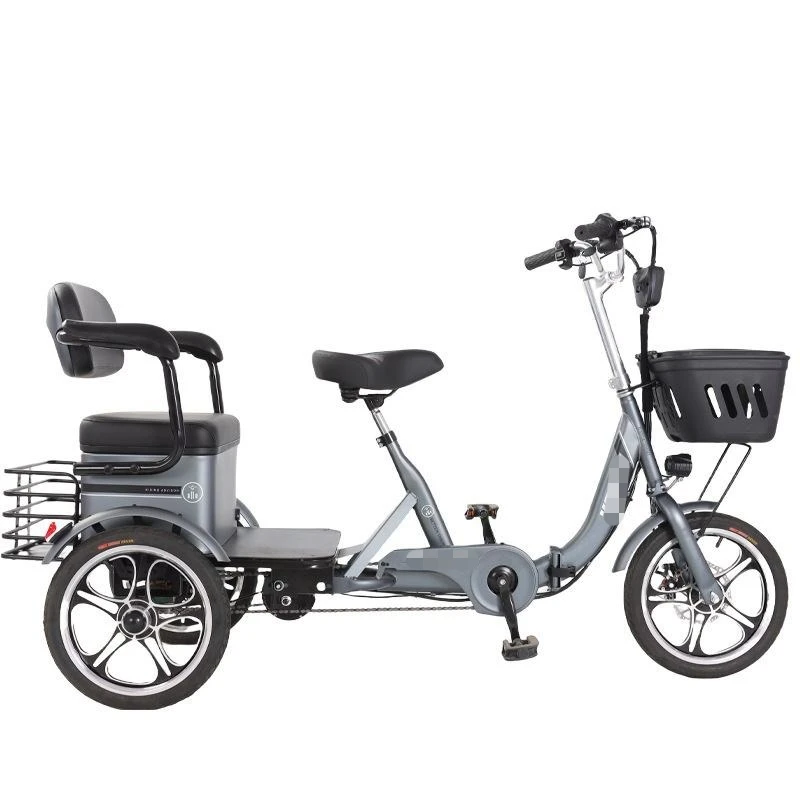 

Danek Electric Tricycle Elderly Moped Adult Pedal Bicycle Leisure Household Small Transfer Children