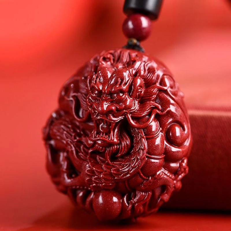 

Purple Gold Sand Vermilion Sand Dragon Pendant Dragon Card Pendant Vermilion Sand Dragon Card