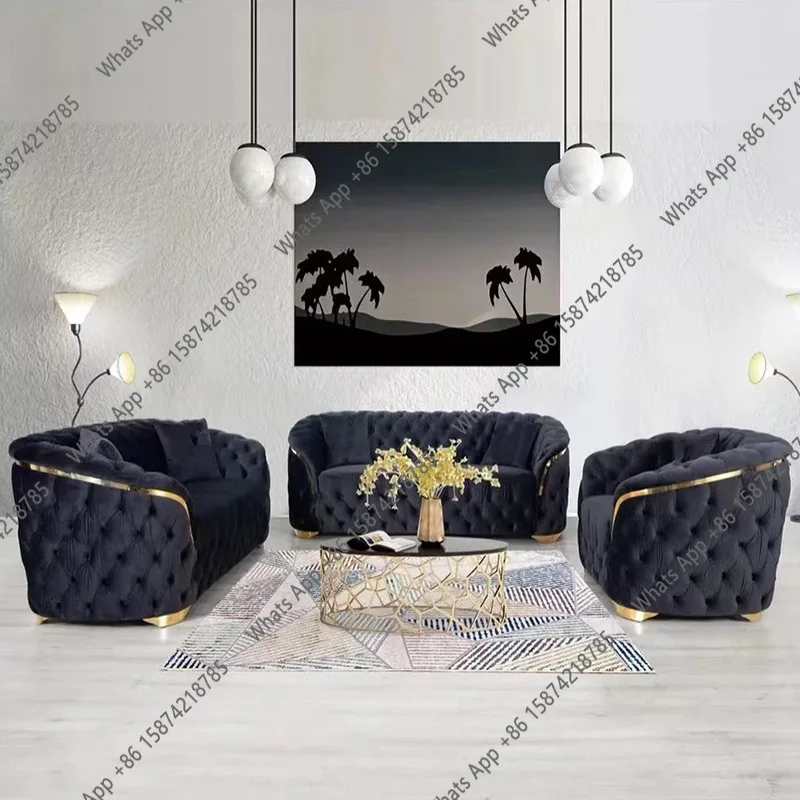 

Новый итальянский диван C 2025: легкий люкс, американский дизайн для гостиной, бархатная матовая ткань, популярный европейский стиль