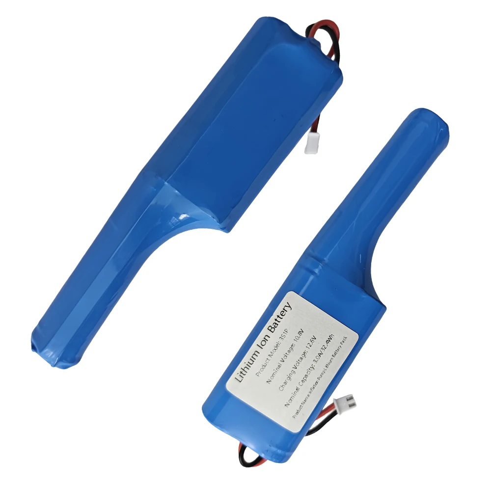 3S1P 10.8V 3000mAh Rechargeable Lithium Battery Pack Suitable for Inflation Pump Injection Pump