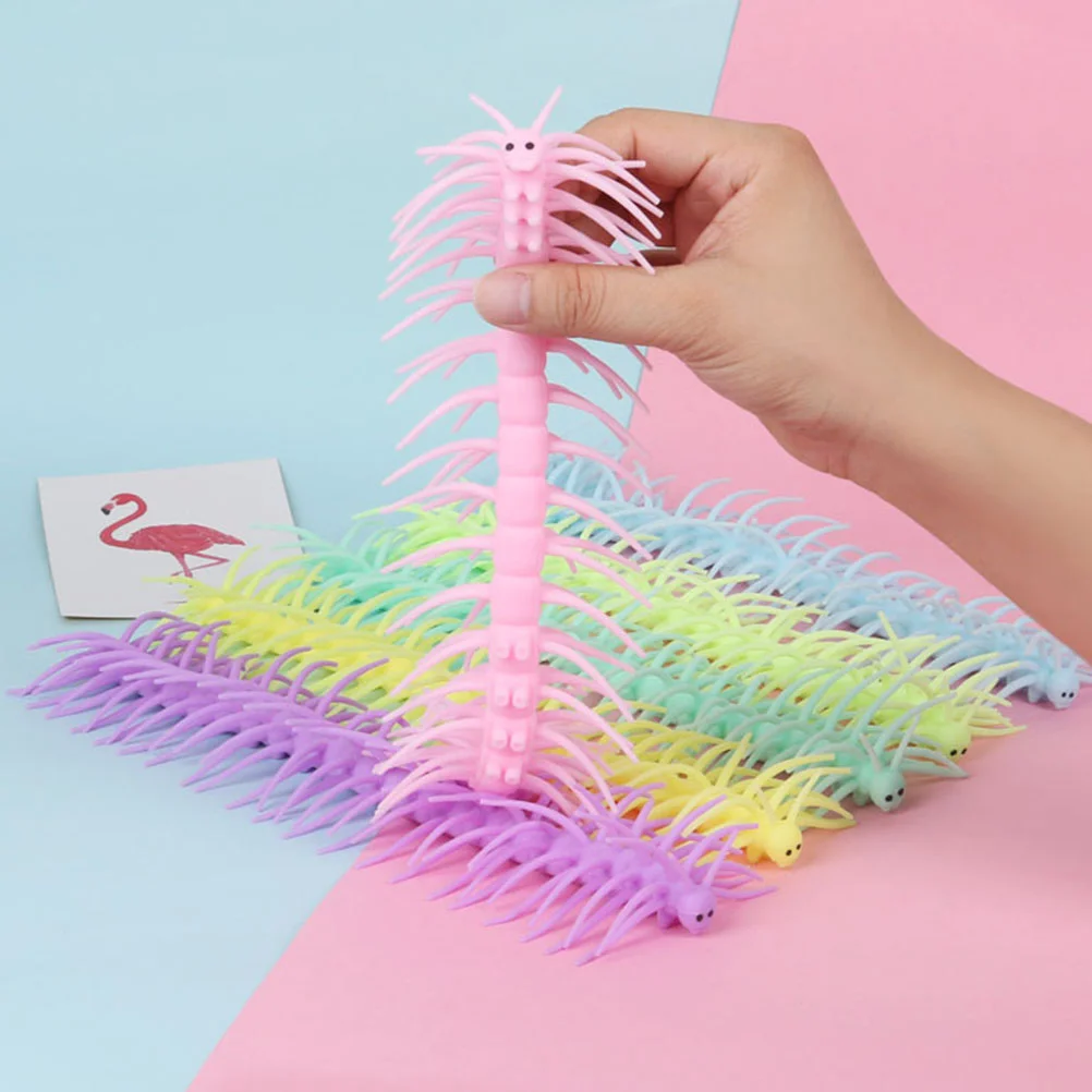 Jouets élastiques de décompression, 3 pièces, fabrication soignée, évent créatif, soulagement du Stress extensible pour enfants et adultes, réduction