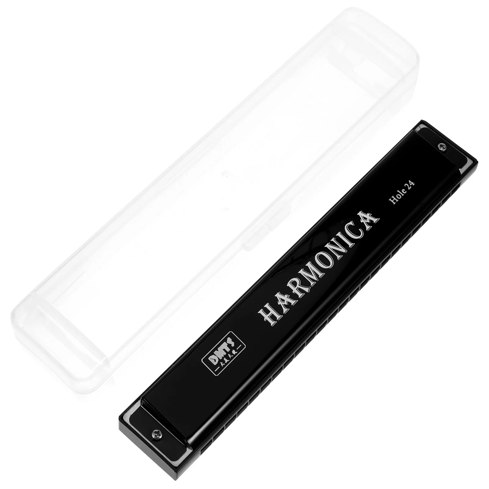 Harmonica Mouth Organ Harmonicas for Adults Small Metal 24 Holes Portable Musical Instrument Children Major Toddler