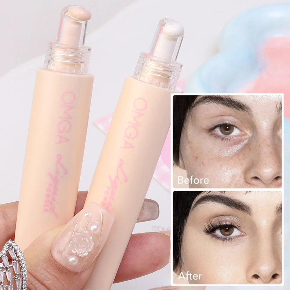 Waterdichte Vloeibare Concealer Matte Volledige Dekking Acne Littekens Donkere Kringen Foundation Crème Whitening Blijvende Gezicht Make-Up Cosmetica