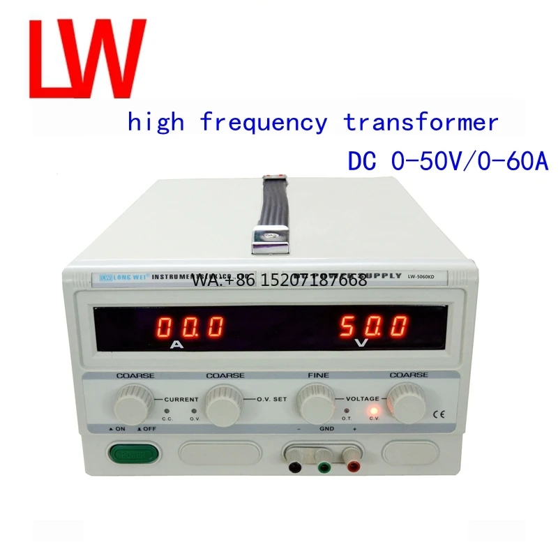 

LW-5080KD Фабрика Preice 50 В 80 А 4000 Вт Лабораторное тестирование Регулируемый источник питания постоянного тока