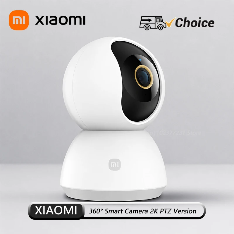 XIAOMI Smart Home Security Camera Mi PTZ 2K Webcam 1296P 3 Megapixel AI Menselijke detectie Nachtzicht Webcam Werken met Mijia NIEUW