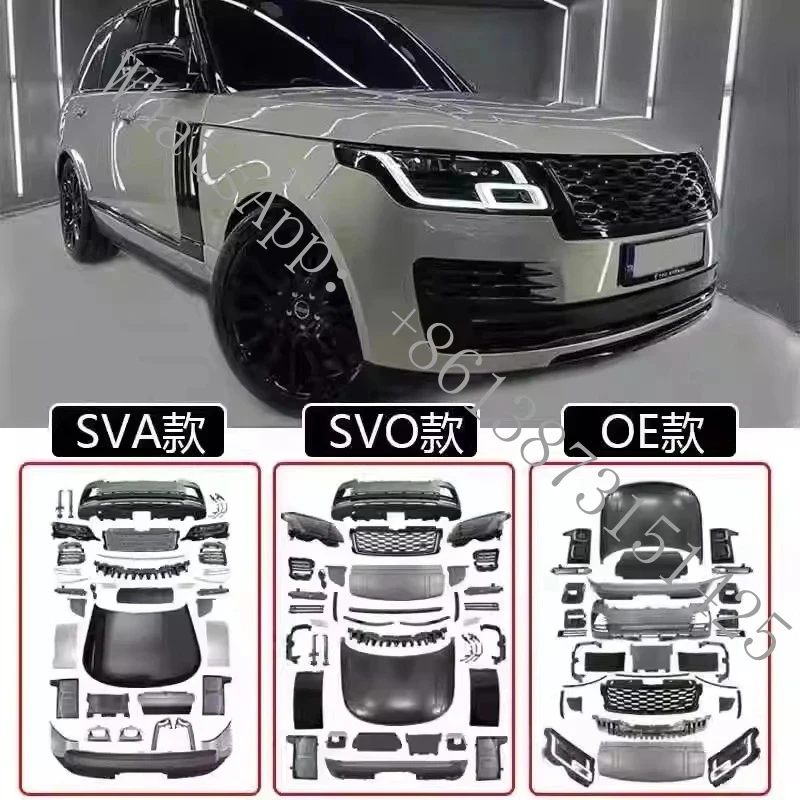 

Suitable Car Body Kit 13-17, Upgrade to 18-22 Facelift, New Bumper