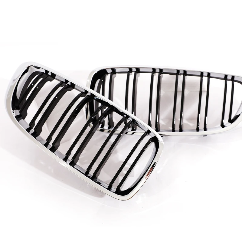 Front Bumper Kidney Chrome Grill M Grille For BMW 4 Series Gran F32 F33 F36 F80 F82 M4 Grand Coupe Sedan Convertible  2013-2020