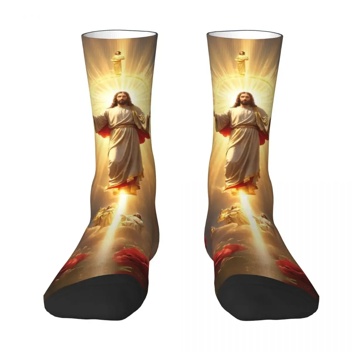 Catholic Jesus Christ Bible Faith Socks Accessories For Men Women Religious Christianity Chrisitan Socks Birthday Gifts