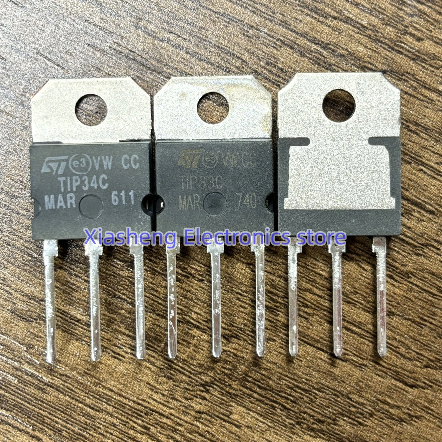 New Original 5Pairs TIP34C + TIP33C TO-218 Transistor In Stock Good Quality