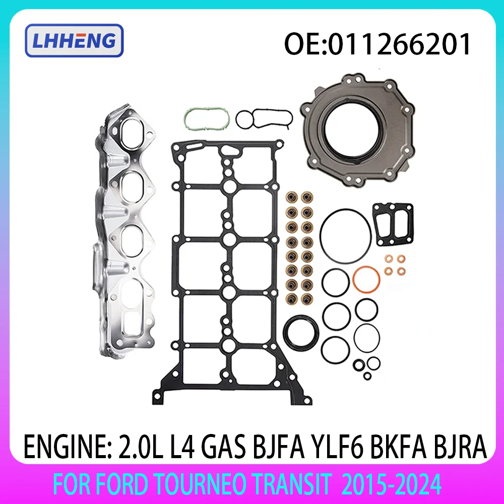 

Full Overhaul Gasket Kit Set 2.0 2.0 L T L4 GAS BJRA YLF6 BJFA 2015-2024 For FORD TOURNEO TRANSIT 011266201 51092000