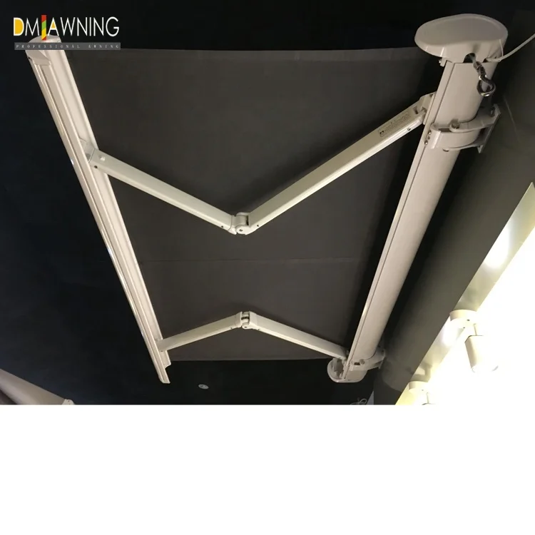 Premium Retractable Window Awning Waterproof Outdoor Sunshade for Home Camper Adjustable UV Protection Canopy