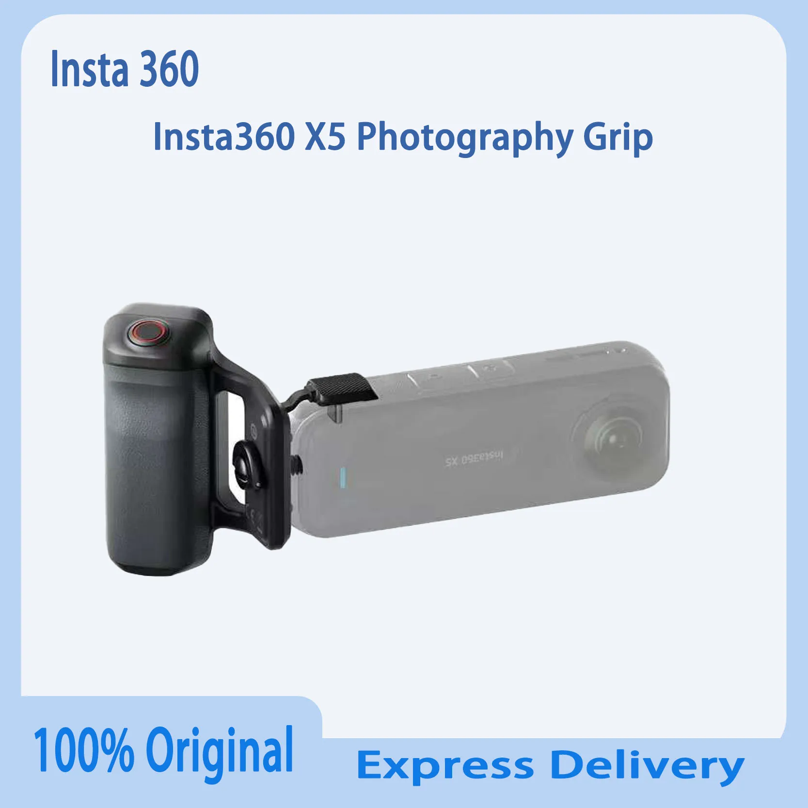 

Original Insta360 X5 Photography Grip Street-Photography Xplorer Aluminum Mount For Insta 360 X5 Action Camera Accessories