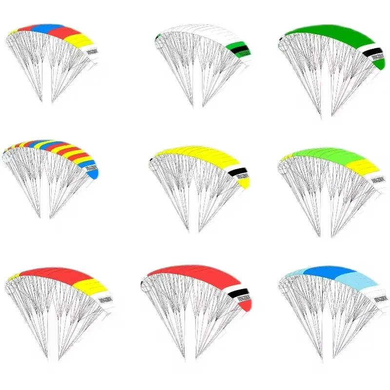 1Pcs 1.5/2.3/2.7m RC Electric Powered Parachute –  Paraglider for Indoor/Outdoor Flight, Powered Parafoil Model