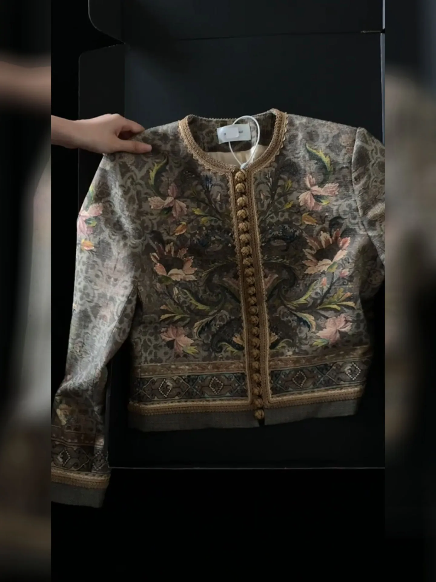 

Женский топ с принтом Ele ort, новый китайский топ в национальном стиле, уникальное красивое высококачественное весеннее новое поступление