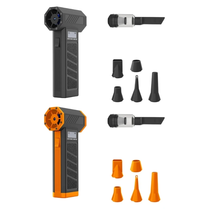 

U55D Blower Air Sprayer for Fluid Art Featuring Multi Nozzle Design Adjustment Airflows Cordless Operation for Most Techniques