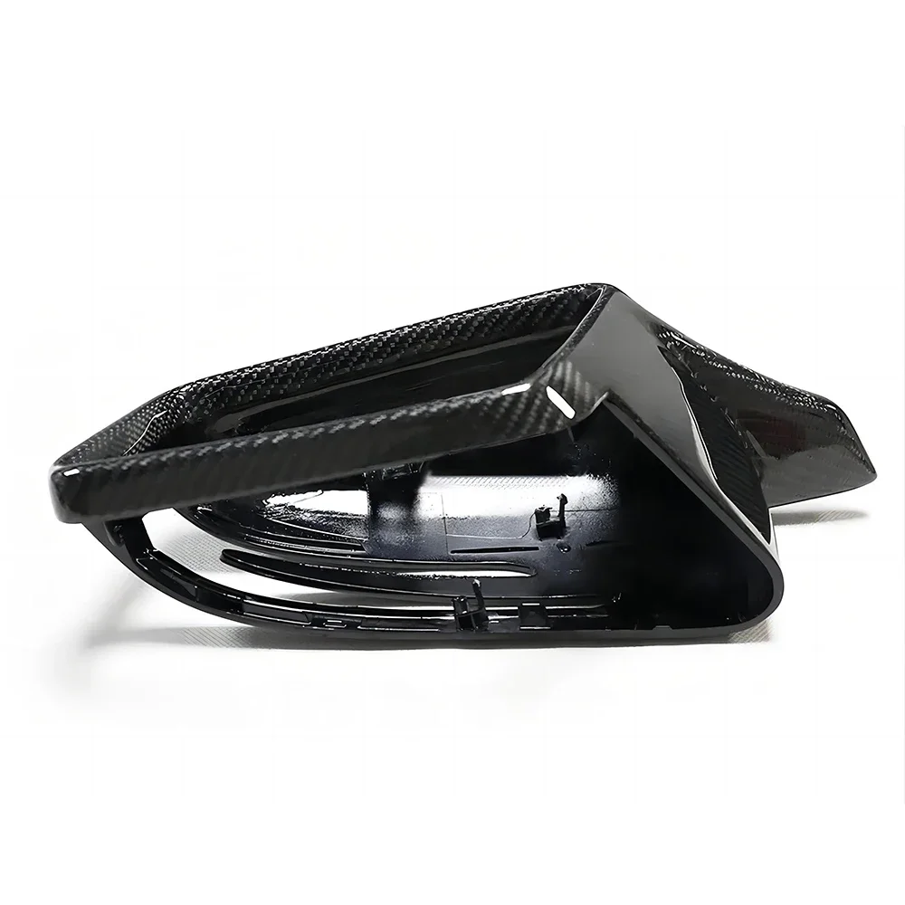 

Carbon Fiber Replacement Rearview Side Mirror Covers Cap for Benz W176 W246 W204 W212 C207 W221 A B C E S Class M Style