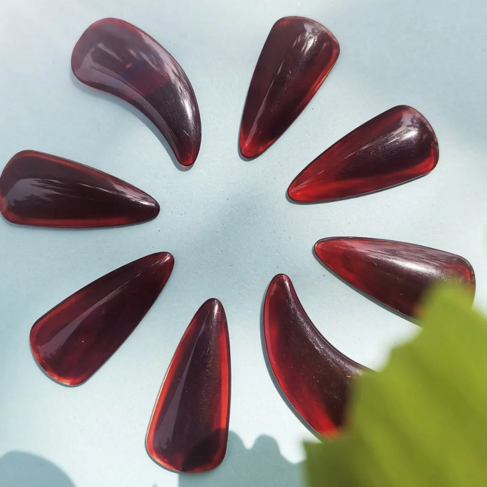 

8pcs Guzheng Finger Picks Nano-Polymer Smooth Lightweight Durable For Guzheng Practice Beginners Finger Protection Covers