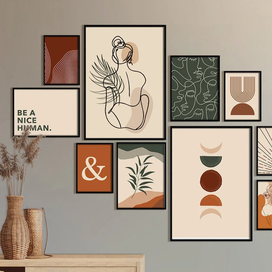 Boho Wall Art Print…