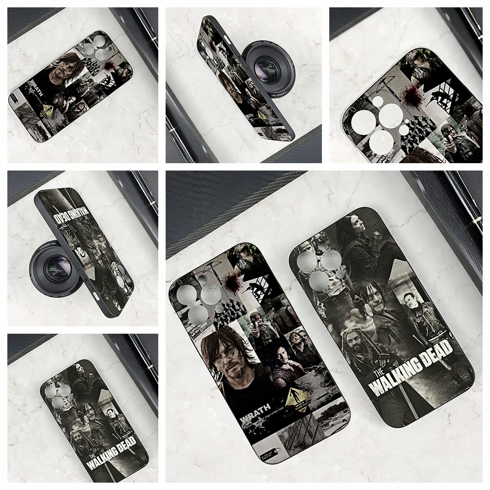 For IPhone14 Pro The Walking Dead Negan Phone Case for IPhone 11 12 13 14 Pro XR XS MAX 14 Plus SE 13 Pro Iphone Black Covers