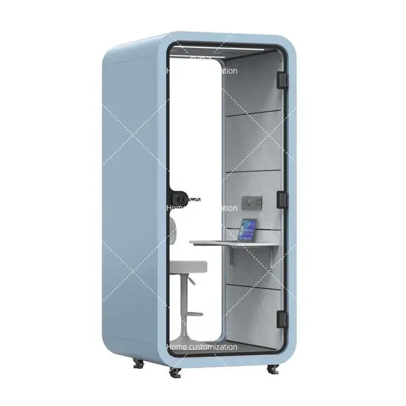 ZHS Mobile Soundproof Cabin Phone Booth Office Meeting Room Piano Room Live Stream Recording Studio Silent Pod