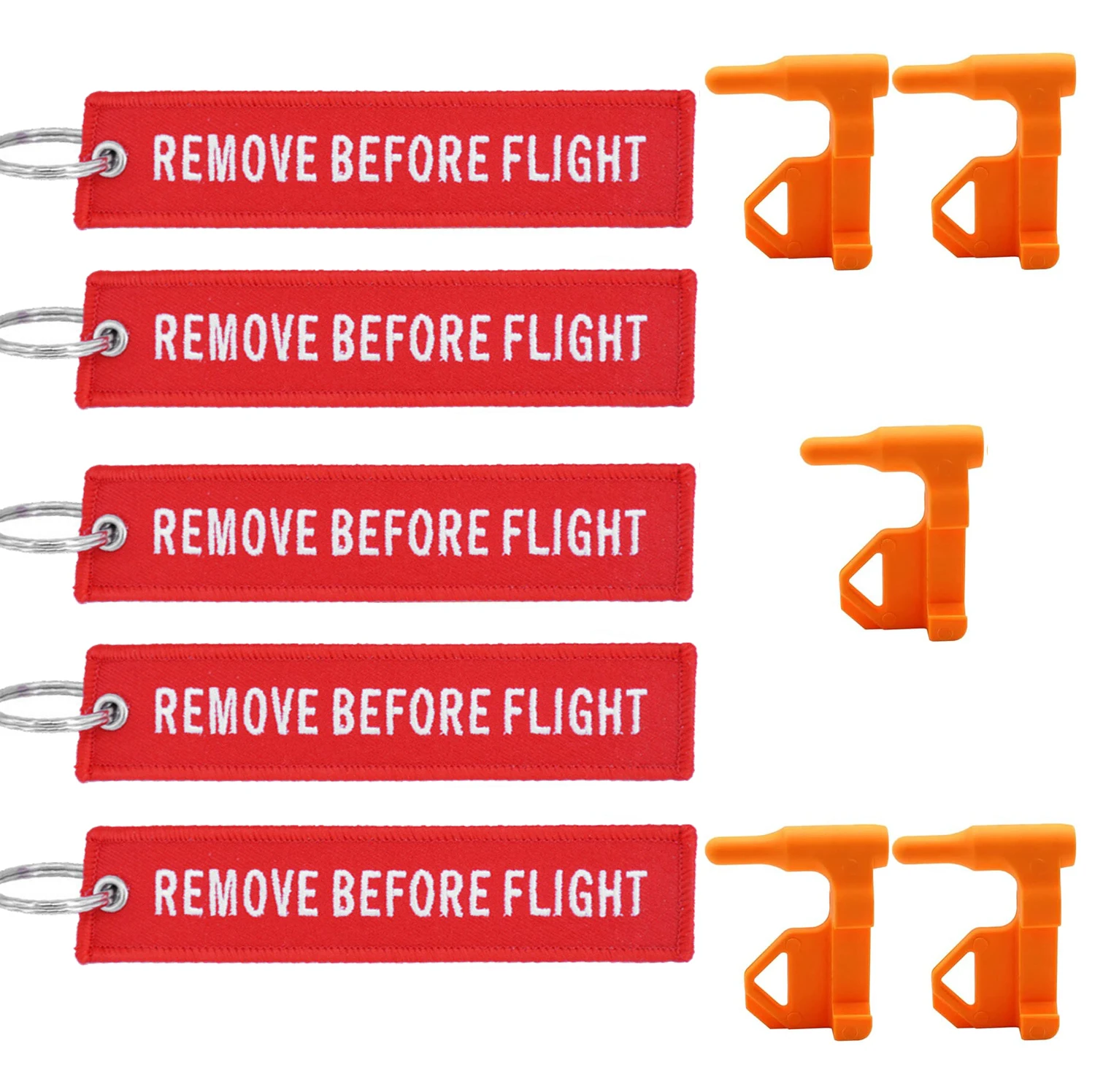 5PCS/Set New Tactical Chamber Safety Flag Includes Built-in Flathead Tool Hunting Accessories