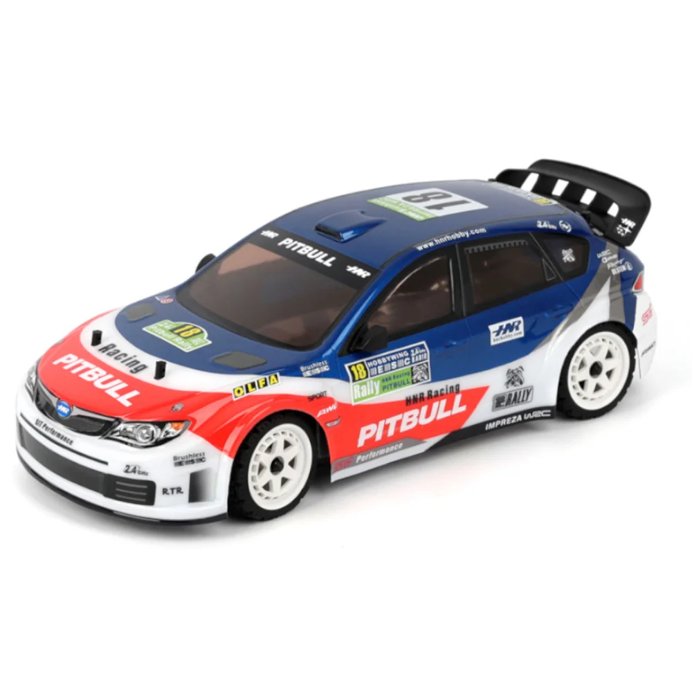 HNR H9804SR Pitbull 1/10 2.4G 4WD 90km/h Brushless Rally RC Car Metal Chassis Three Differentials Oil Shocks Vehicles Models Toy