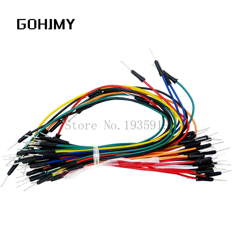 GOHJMY-MB102 Prototype Bread Board para Arduino Kit, Power Module, 65 Jumper Wires, 830 Pontos, 3.3V, 5V, Atacado